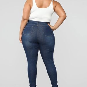 Brand New Fashion Nova Distressed Jeans